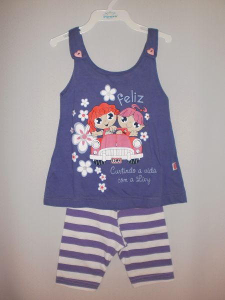 Conjunto bata e leggin