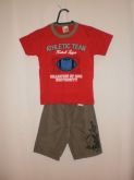 Conjunto camiseta e shorts